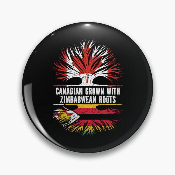 Item preview, Canadian Grown with Zimbabwean Roots Canada Flag designed and sold by CosmoKitsch.