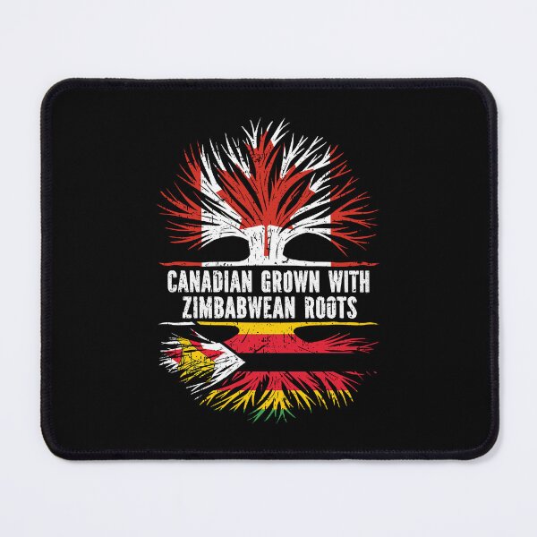 Item preview, Canadian Grown with Zimbabwean Roots Canada Flag designed and sold by CosmoKitsch.