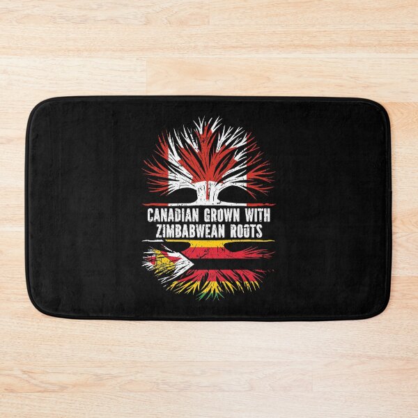 Item preview, Canadian Grown with Zimbabwean Roots Canada Flag designed and sold by CosmoKitsch.