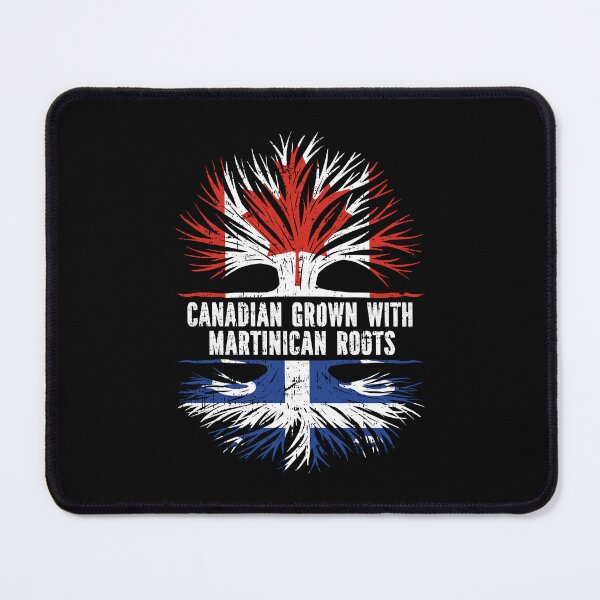 Item preview, Canadian Grown with Martinican Roots Canada Flag designed and sold by CosmoKitsch.