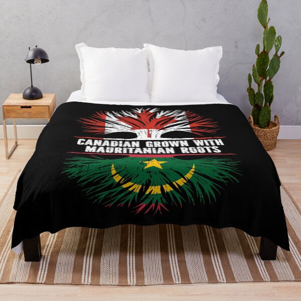 Item preview, Canadian Grown with Mauritanian Roots Canada Flag designed and sold by CosmoKitsch.