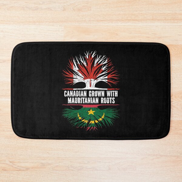 Item preview, Canadian Grown with Mauritanian Roots Canada Flag designed and sold by CosmoKitsch.