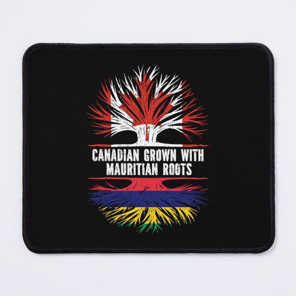 Item preview, Canadian Grown with Mauritian Roots Canada Flag designed and sold by CosmoKitsch.