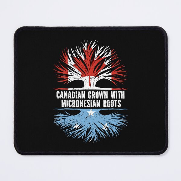 Item preview, Canadian Grown with Micronesian Roots Canada Flag designed and sold by CosmoKitsch.