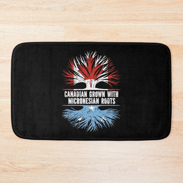 Item preview, Canadian Grown with Micronesian Roots Canada Flag designed and sold by CosmoKitsch.