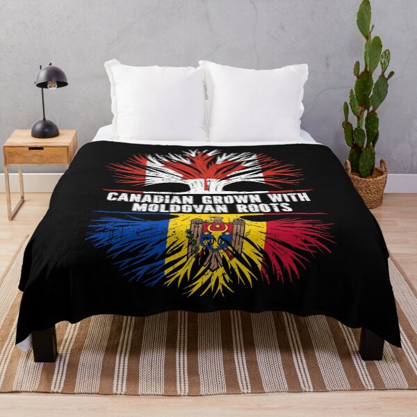 Item preview, Canadian Grown with Moldovan Roots Canada Flag designed and sold by CosmoKitsch.