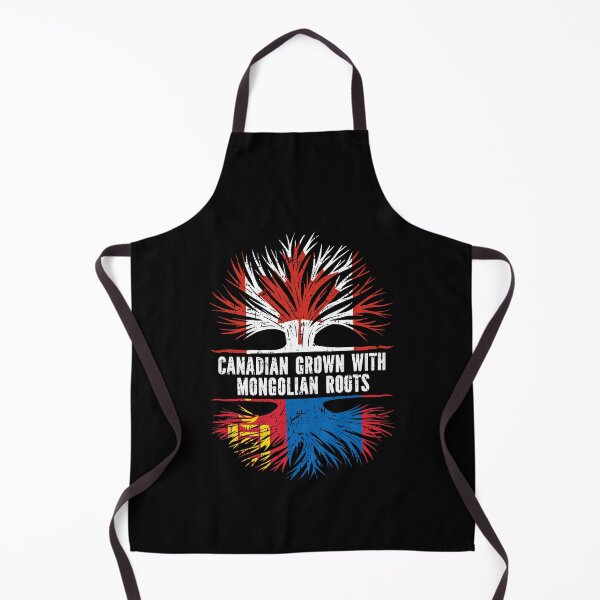 Item preview, Canadian Grown with Mongolian Roots Canada Flag designed and sold by CosmoKitsch.