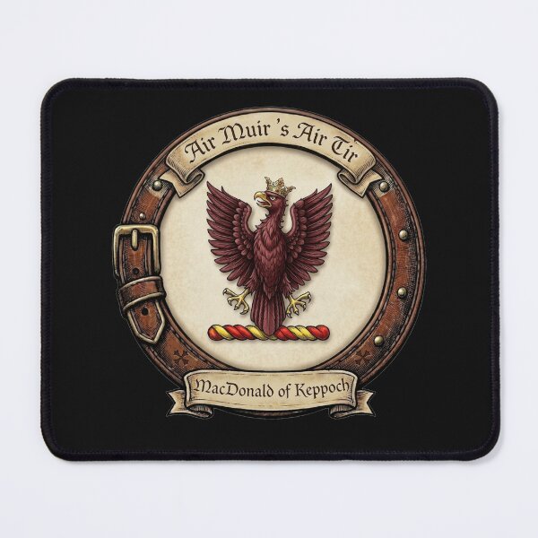 Item preview, Clan MacDonald of Keppoch Crest designed and sold by BagTown Clans.