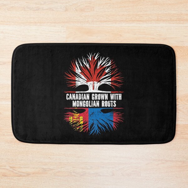 Item preview, Canadian Grown with Mongolian Roots Canada Flag designed and sold by CosmoKitsch.