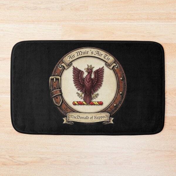 Item preview, Clan MacDonald of Keppoch Crest designed and sold by BagTown Clans.