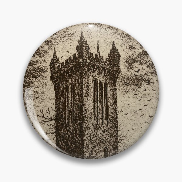 Item preview, Gothic Tower Ruins in a Haunted Landscape designed and sold by Dungeon-Shop.