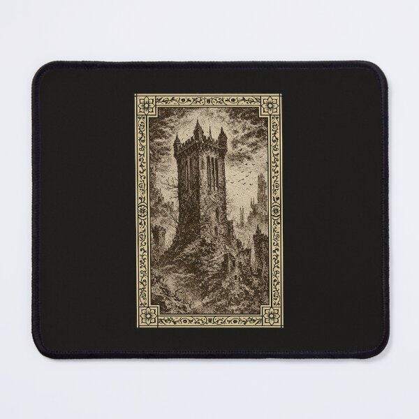Item preview, Gothic Tower Ruins in a Haunted Landscape designed and sold by Dungeon-Shop.