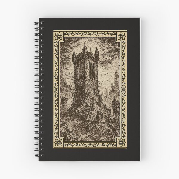 Item preview, Gothic Tower Ruins in a Haunted Landscape designed and sold by Dungeon-Shop.