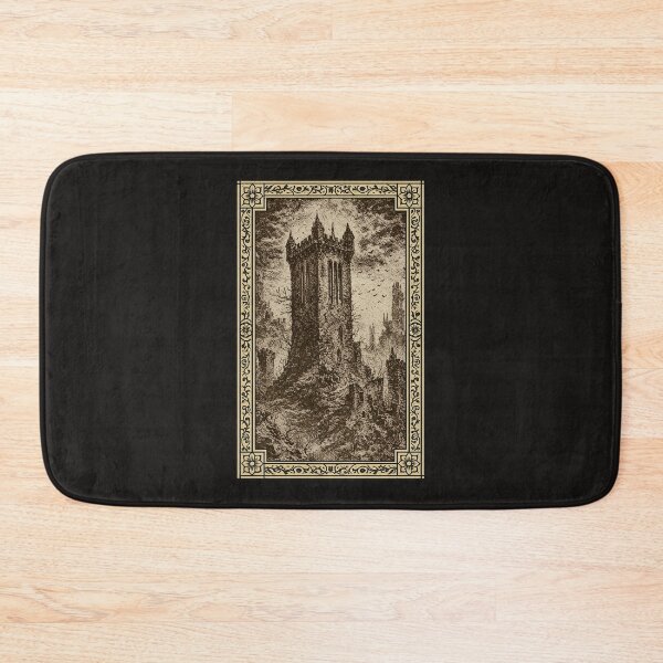 Item preview, Gothic Tower Ruins in a Haunted Landscape designed and sold by Dungeon-Shop.
