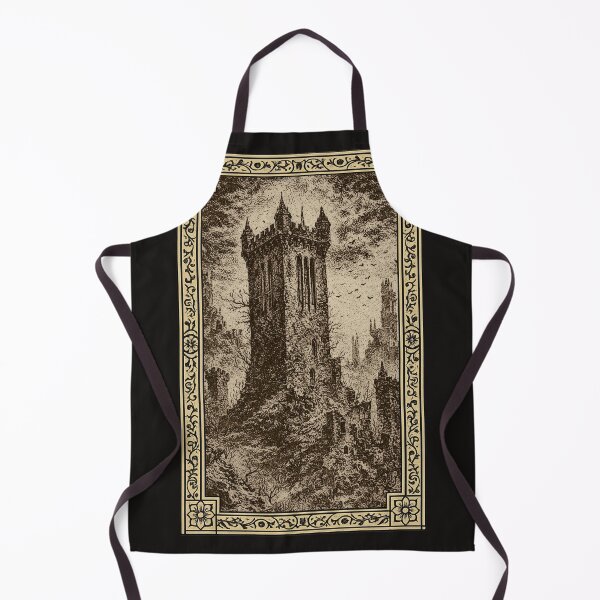 Item preview, Gothic Tower Ruins in a Haunted Landscape designed and sold by Dungeon-Shop.