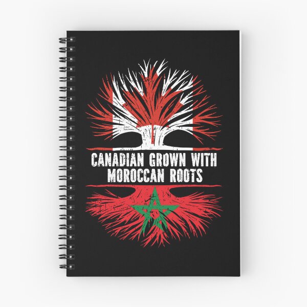 Item preview, Canadian Grown with Moroccan Roots Canada Flag designed and sold by CosmoKitsch.