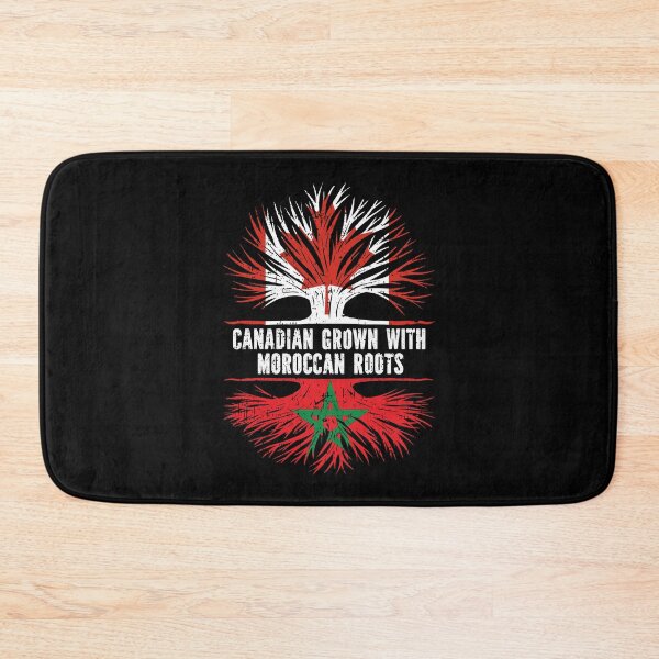 Item preview, Canadian Grown with Moroccan Roots Canada Flag designed and sold by CosmoKitsch.