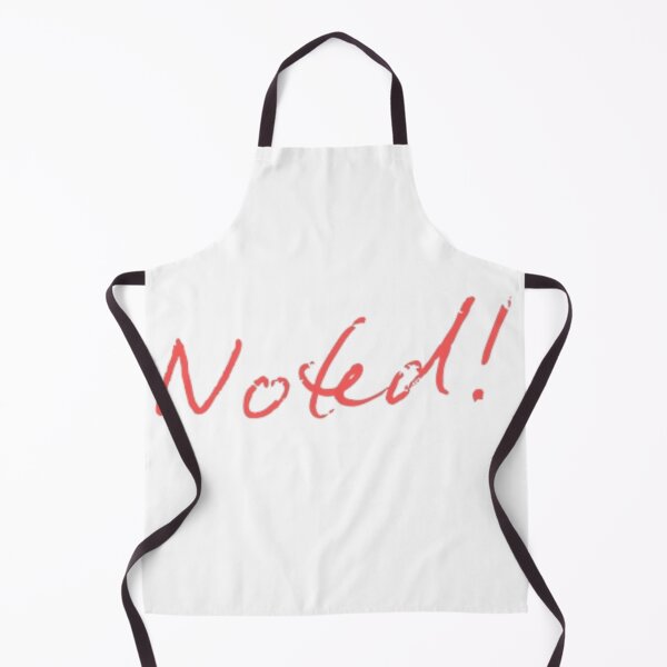 Item preview, Noted! - Minimalist Sarcastic Quote designed and sold by YesSpark.
