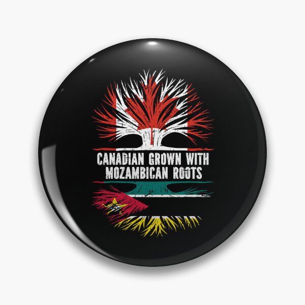 Item preview, Canadian Grown with Mozambican Roots Canada Flag designed and sold by CosmoKitsch.