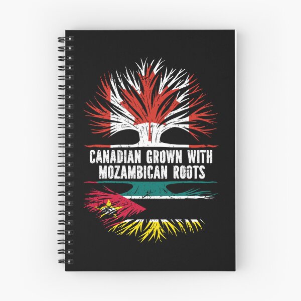 Item preview, Canadian Grown with Mozambican Roots Canada Flag designed and sold by CosmoKitsch.