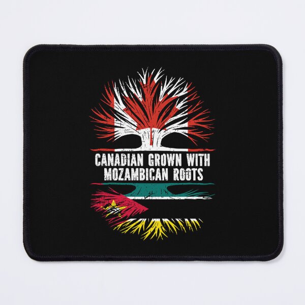 Item preview, Canadian Grown with Mozambican Roots Canada Flag designed and sold by CosmoKitsch.