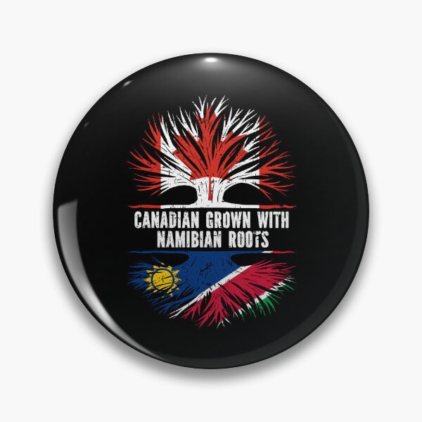 Item preview, Canadian Grown with Namibian Roots Canada Flag designed and sold by CosmoKitsch.