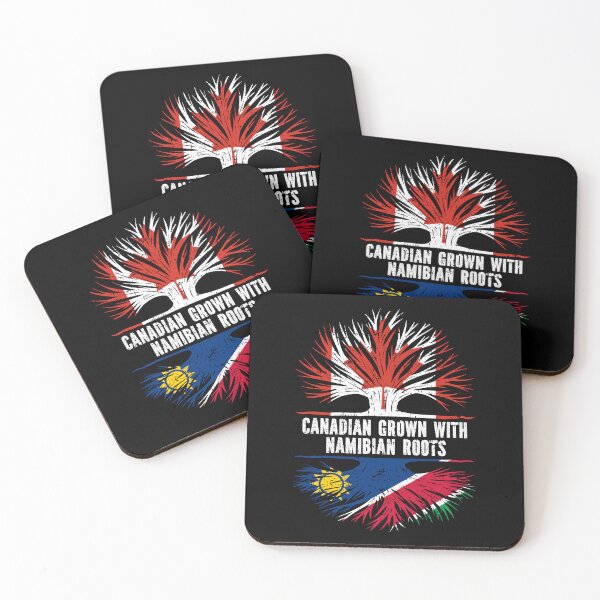 Item preview, Canadian Grown with Namibian Roots Canada Flag designed and sold by CosmoKitsch.