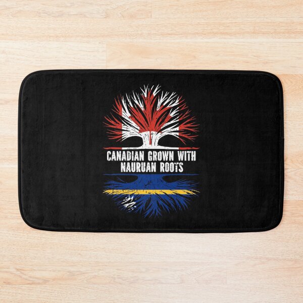 Item preview, Canadian Grown with Nauruan Roots Canada Flag designed and sold by CosmoKitsch.