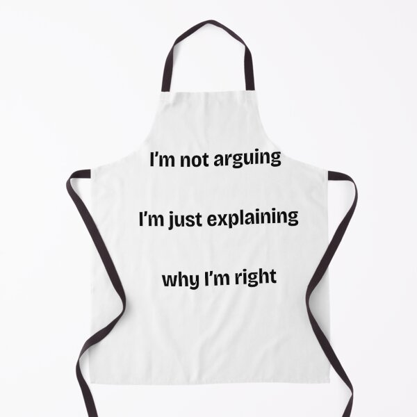Item preview, Sarcastic Arguing Quote designed and sold by TrendSelling.