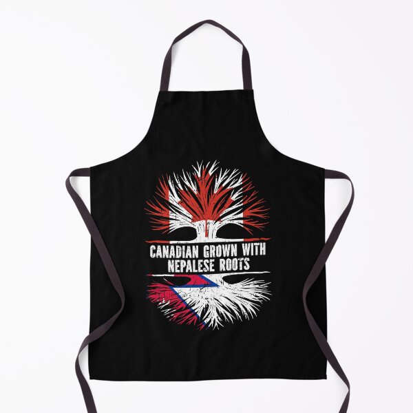 Item preview, Canadian Grown with Nepalese Roots Canada Flag designed and sold by CosmoKitsch.