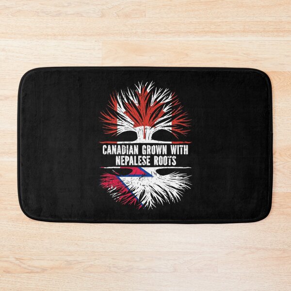 Item preview, Canadian Grown with Nepalese Roots Canada Flag designed and sold by CosmoKitsch.