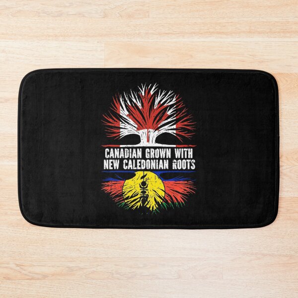 Item preview, Canadian Grown with New Caledonian Roots Canada Flag designed and sold by CosmoKitsch.