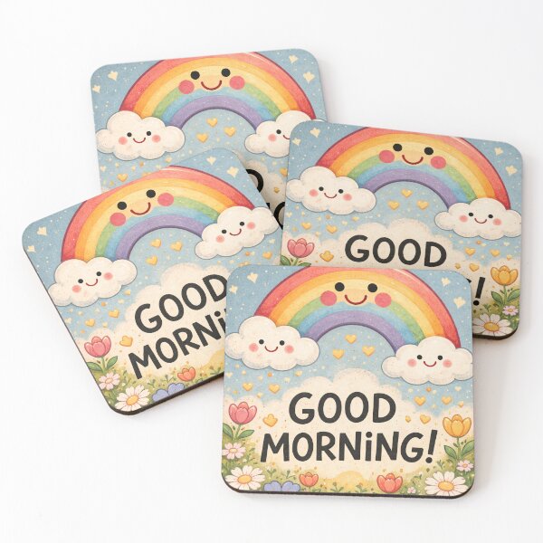 Item preview, Good Morning Rainbow Flowers designed and sold by zolamira.