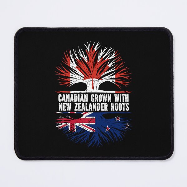 Item preview, Canadian Grown with New Zealander Roots Canada Flag designed and sold by CosmoKitsch.