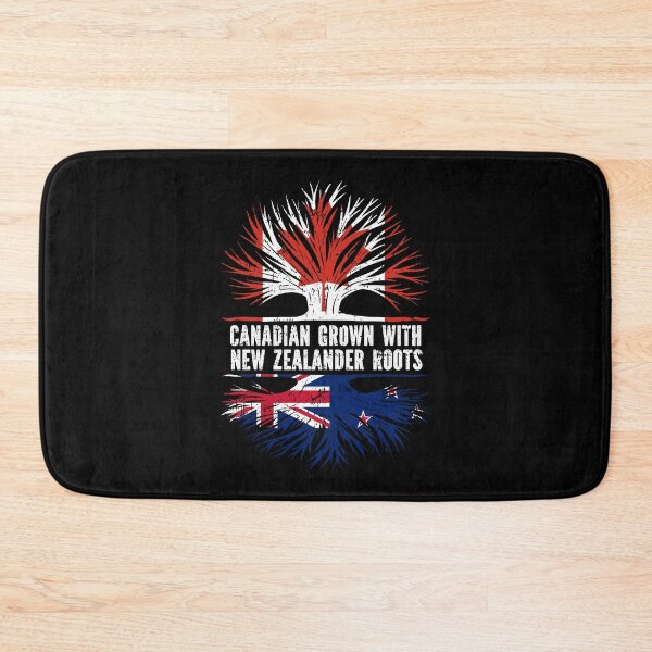 Item preview, Canadian Grown with New Zealander Roots Canada Flag designed and sold by CosmoKitsch.