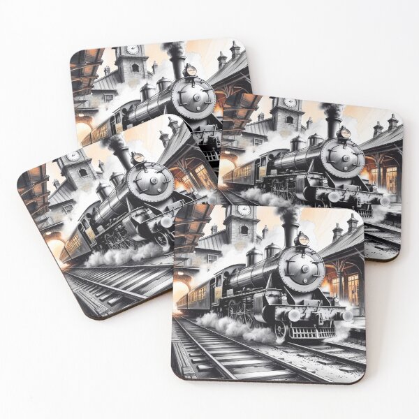 Item preview, Vintage Train Silhouette – Clean Minimal Aesthetic designed and sold by semenol.
