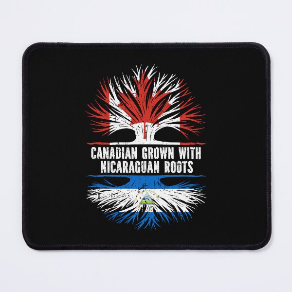 Item preview, Canadian Grown with Nicaraguan Roots Canada Flag designed and sold by CosmoKitsch.