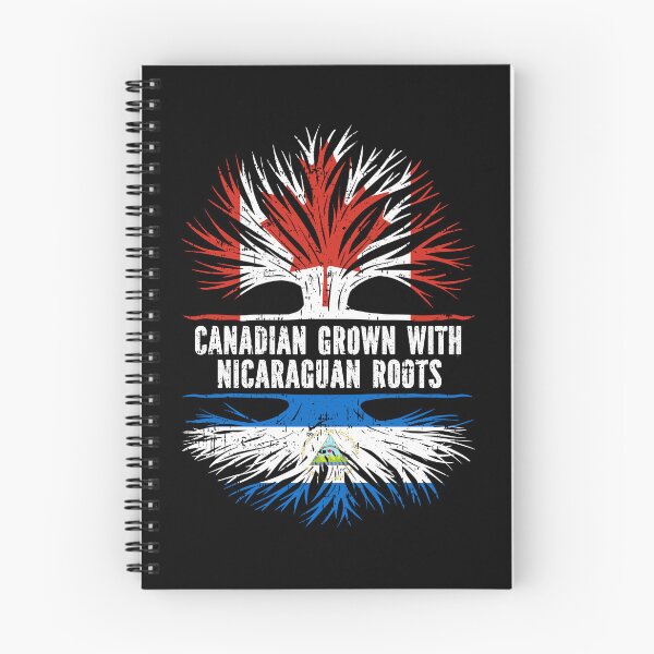 Item preview, Canadian Grown with Nicaraguan Roots Canada Flag designed and sold by CosmoKitsch.