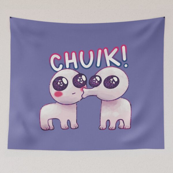 Item preview, Autism Creature Kiss - Bisexual Pride designed and sold by danlikesarte.