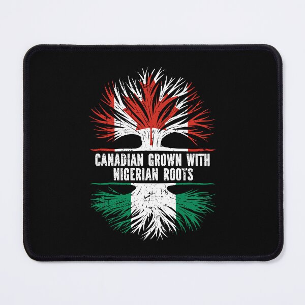 Item preview, Canadian Grown with Nigerian Roots Canada Flag designed and sold by CosmoKitsch.