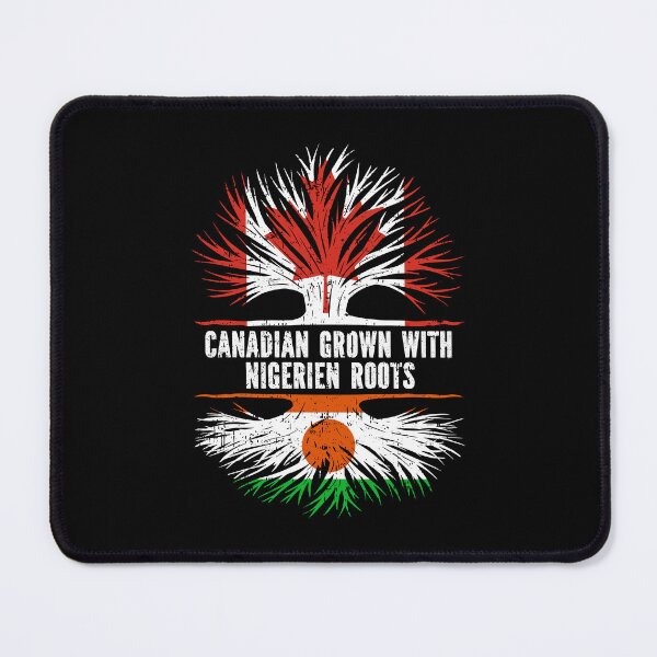 Item preview, Canadian Grown with Nigerien Roots Canada Flag designed and sold by CosmoKitsch.