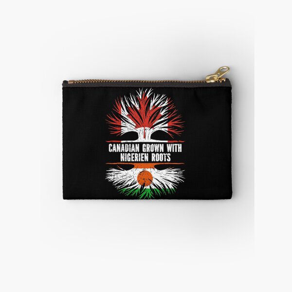 Item preview, Canadian Grown with Nigerien Roots Canada Flag designed and sold by CosmoKitsch.