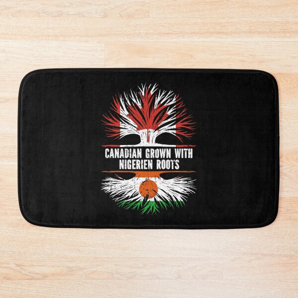 Item preview, Canadian Grown with Nigerien Roots Canada Flag designed and sold by CosmoKitsch.