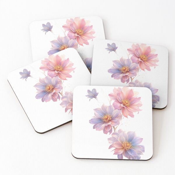 Item preview, Soft Blush Floral Harmony in Pastel Bloom designed and sold by ArtbyValks.