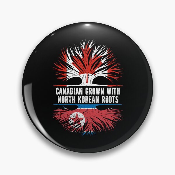 Item preview, Canadian Grown with North Korean Roots Canada Flag designed and sold by CosmoKitsch.
