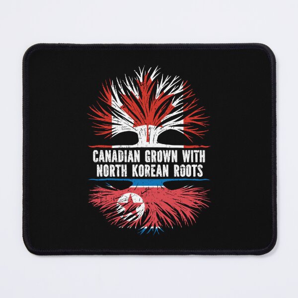 Item preview, Canadian Grown with North Korean Roots Canada Flag designed and sold by CosmoKitsch.