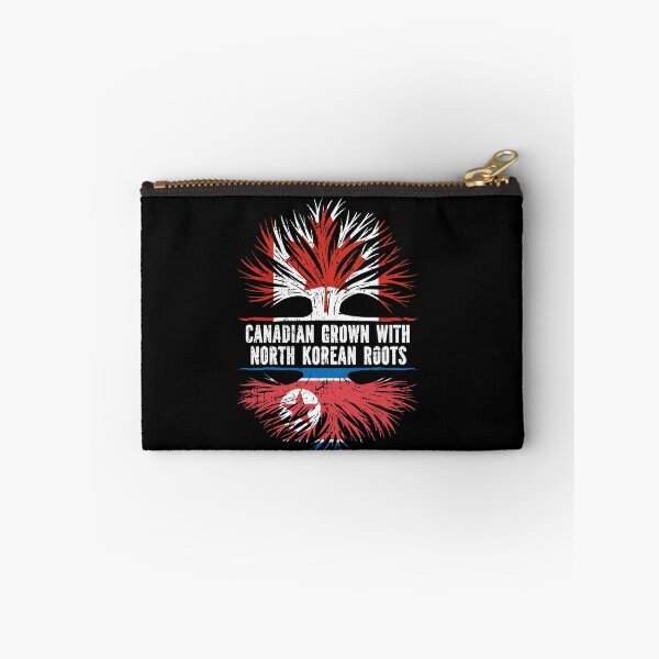 Item preview, Canadian Grown with North Korean Roots Canada Flag designed and sold by CosmoKitsch.