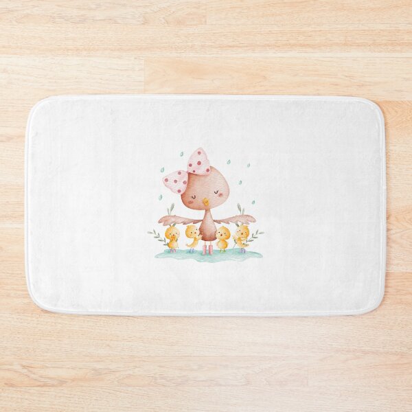 Item preview, Watercolor Mom and Baby Chick - Adorable Spring Vibe designed and sold by FuzionRaptor.