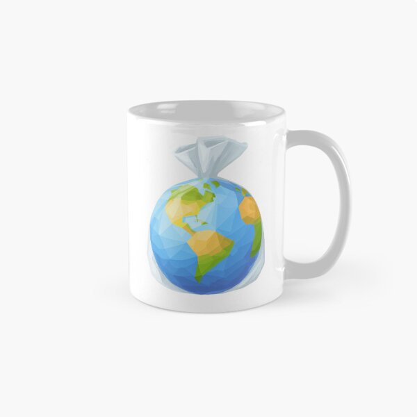 Item preview, Earth in Plastic Bag – Environmental Pollution Concept Art designed and sold by olenapetol.