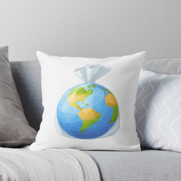 Item preview, Earth in Plastic Bag – Environmental Pollution Concept Art designed and sold by olenapetol.